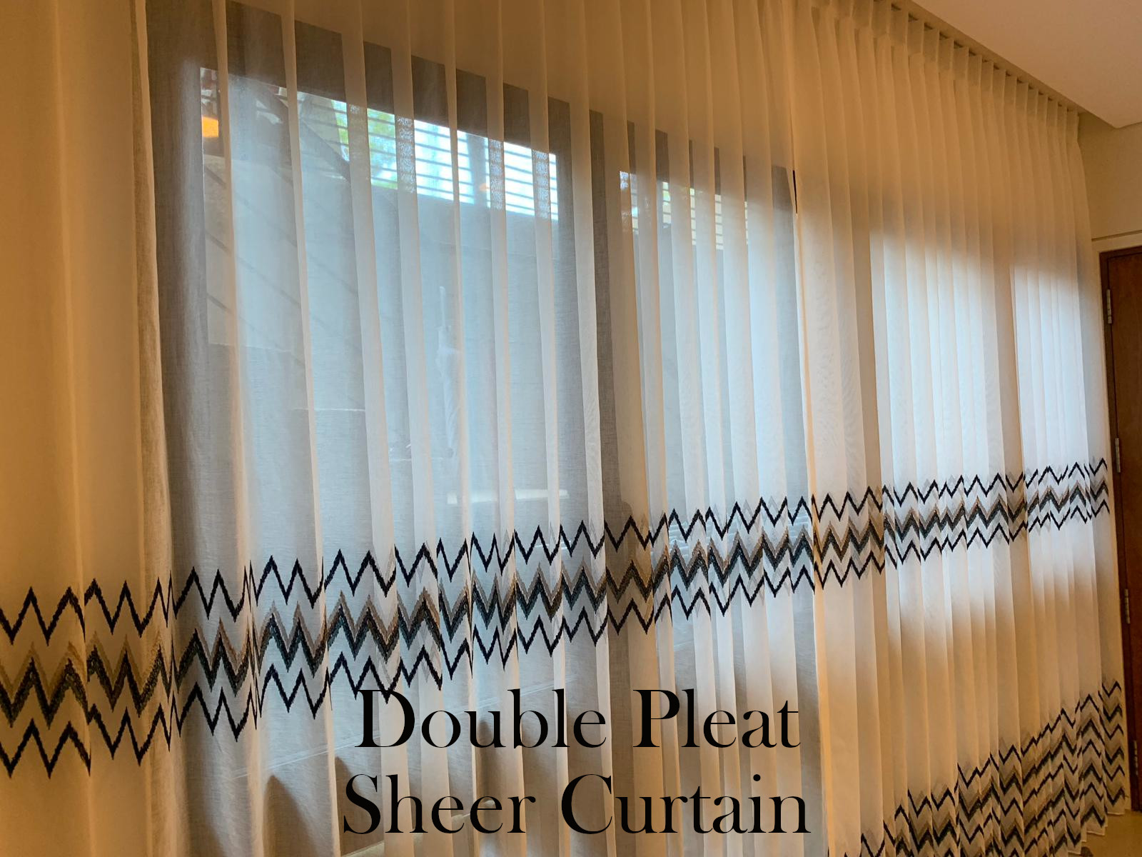Double Pleat Curtain - jsdesign